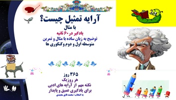 آرایه تمثیل چیست؟ با مثال یادگیر در60 ثانیه